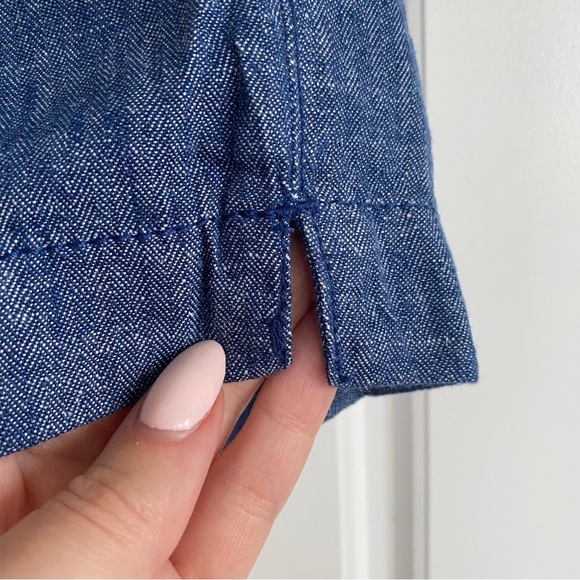 2/20☀️ LINEN BLEND SHORTS - Picture 10 of 11